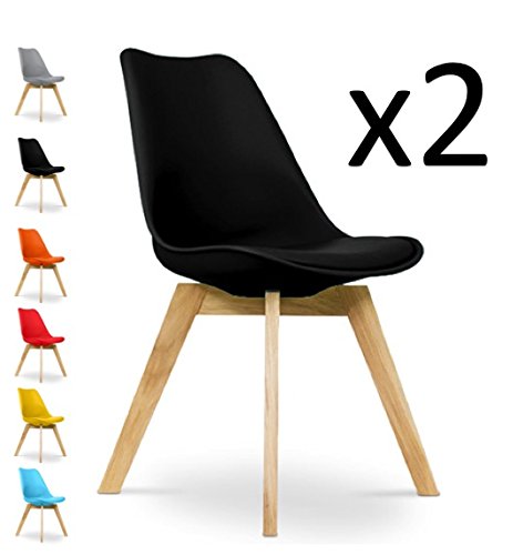 Chaise-design-scandinave-noire-Norway-lot-de-2-0-0